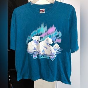 VTG Made In USA Alaska T-Shirt Size XL